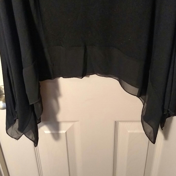 Helen and Heart Women's Black Cat Blouse XL - Picture 5 of 5